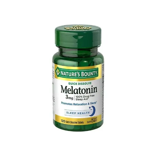 Picture of Nature’s Bounty Melatonin 3mg – 120 Tablets