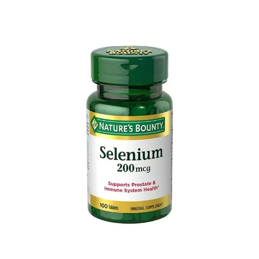 Picture of Nature’s Bounty Selenium 200mcg – 100 Tablets