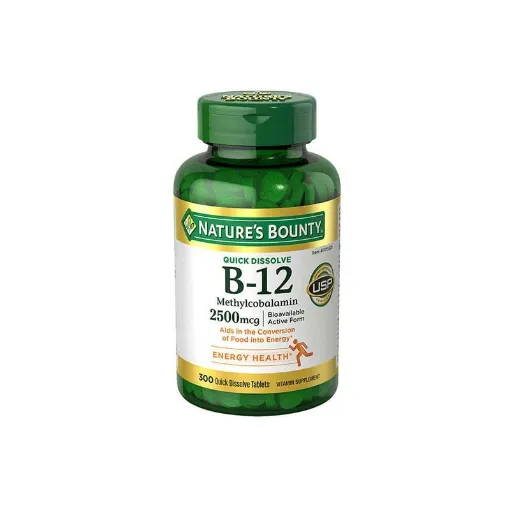 Picture of Nature’s Bounty Vitamin B-12 2500mcg – 300 Tablets