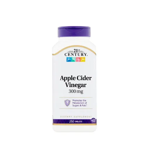 Picture of 21st Century Apple Cider Vinegar 300mg 250 tablets