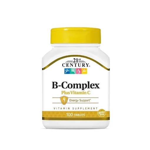 Picture of 21st Century B-Complex Plus Vitamin C – 100 Tablets