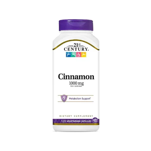 Picture of 21st Century Cinnamon 1000mg 120 Capsules