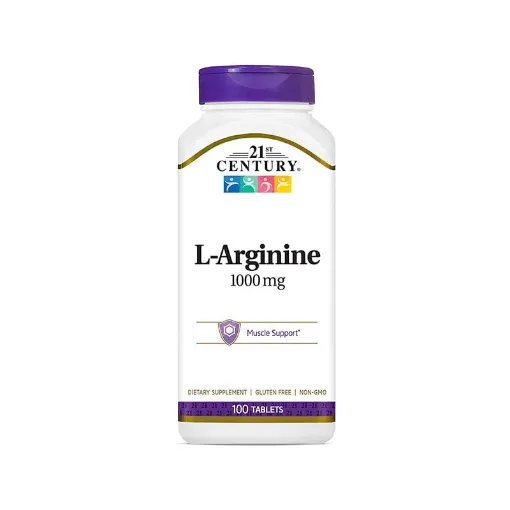 Picture of 21st Century L-Arginine 1000 mg – 100 Tablets