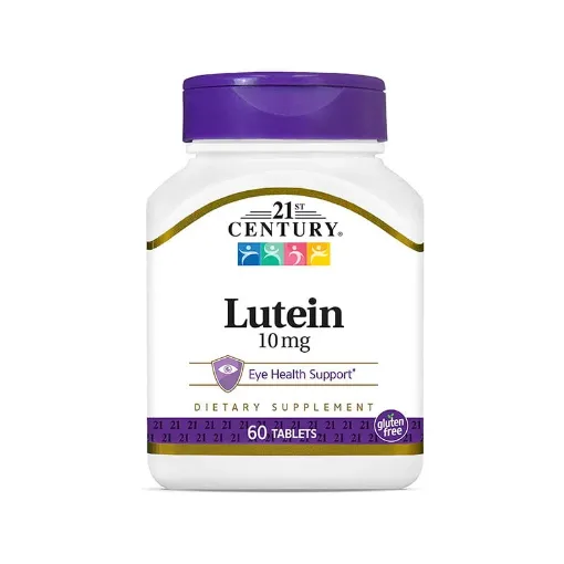 Picture of 21st Century Lutein 10mg – 60 Tablets21st Century Lutein 10mg – 60 Tablets