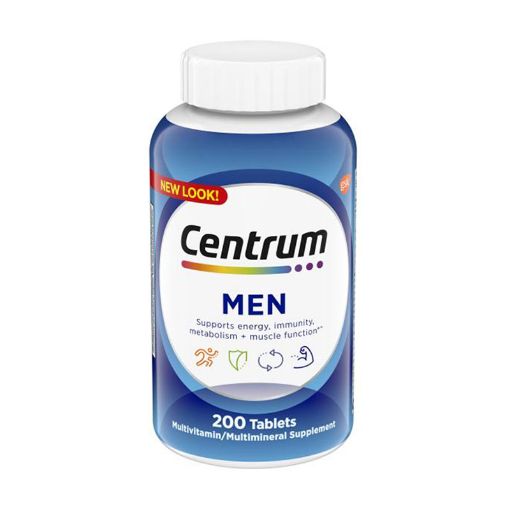 Picture of Centrum Multivitamins for Men With Vitamin D3, B Vitamins and Antioxidants, 200 Tablets