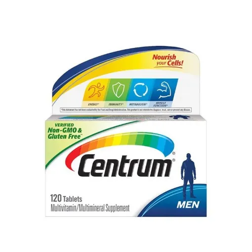 Picture of Centrum Multivitamins for Men With Vitamin D3, B Vitamins and Antioxidants, 120 Tablets