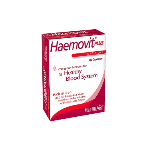 Picture of HealthAid Haemovit Plus – 30 Capsules