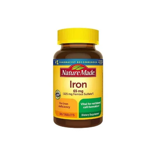 Picture of Nature Made Iron 65 mg – 365 Tablets