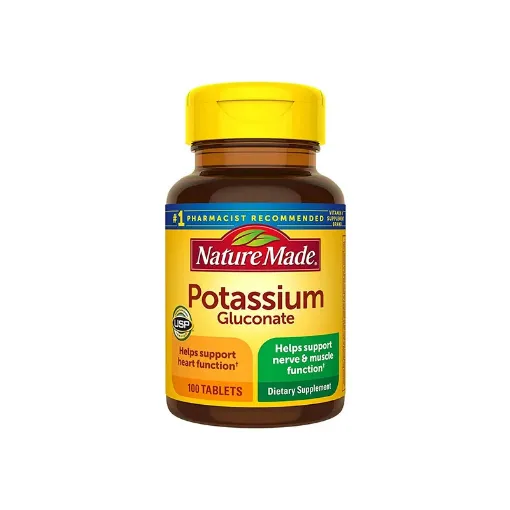 Picture of Nature Made Potassium Gluconate 550mg – 100 Tablets