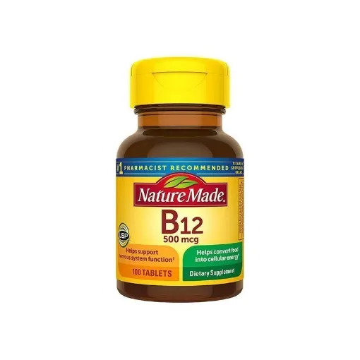 Picture of Nature Made Vitamin B12 500 mcg – 100 Tablets