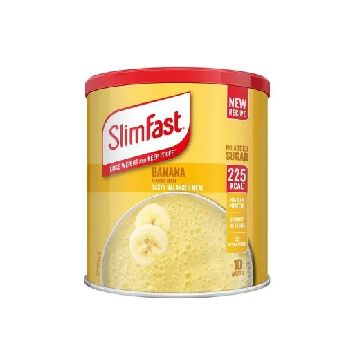 Picture of SlimFast High Protein Blissful Banana Flavour Powder – 375gm