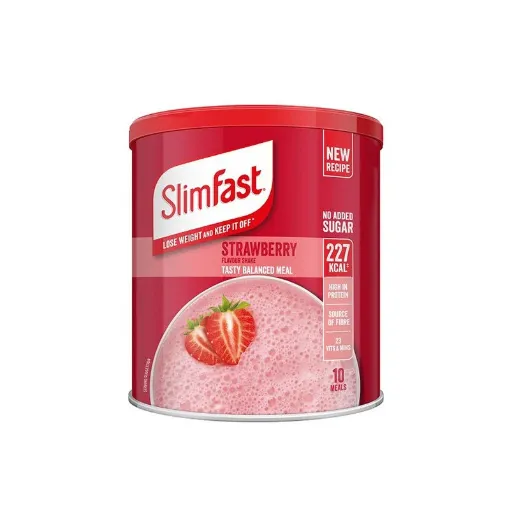 Picture of SlimFast High Protein Summer Strawberry Flavour Shakes – 375gm