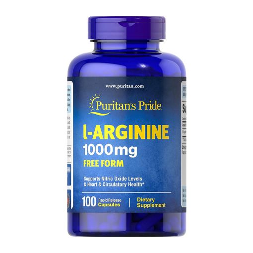 Picture of Puritan’s Pride L-arginine 1000 Mg – 100 Capsules