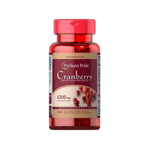 Picture of Puritan’s Pride Cranberry Fruit Concentrate with C & E 4200mg 100 Tablets