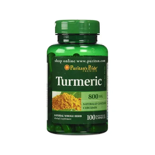 Picture of Puritan’s Pride Turmeric 800mg – 100 Capsules