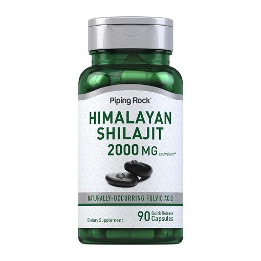 Picture of Piping Rock Himalayan Shilajit 2000mg – 90 Capsules