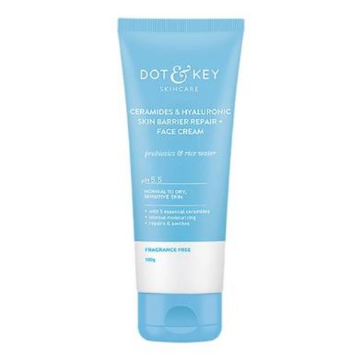 Picture of Dot & Key Ceramides & Hyaluronic Skin Barrier Repair Face Cream - 100g