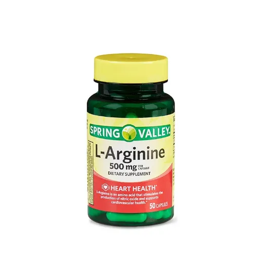 Picture of Spring Valley L-Arginine 500mg – 50 Capsules