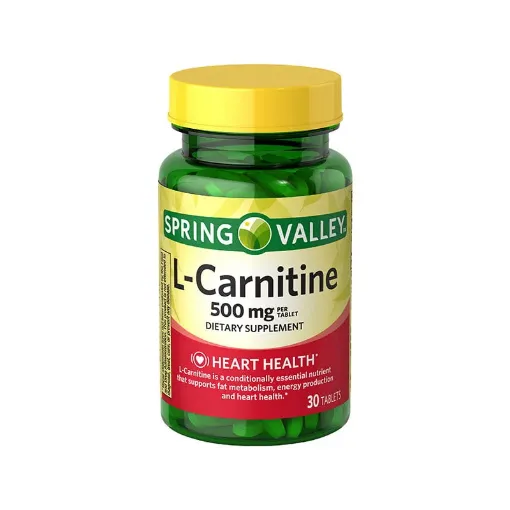 Picture of Spring Valley L-Carnitine Dietary Supplement 500mg – 30 Tablets