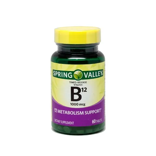 Picture of Spring Valley Vitamin B12 Timed Release 1000mcg – 60 Tablets