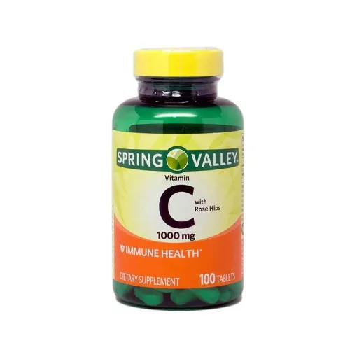 Picture of Spring Valley Vitamin С with Rose Hips Dietary Supplement 1000 mg – 100 count