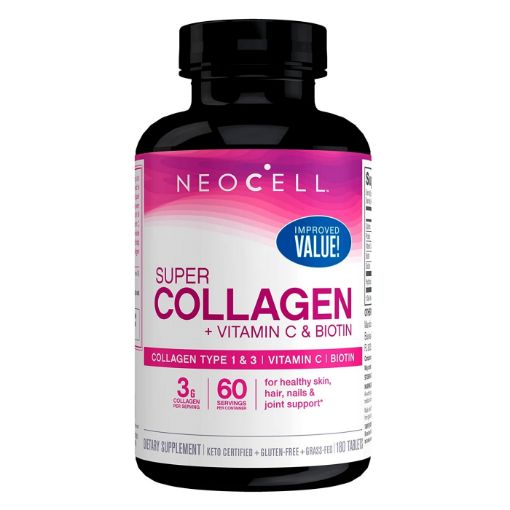 Picture of NeoCell – Super Collagen (Types 1 & 3) + Vitamin C And Biotin Tablets, 60 Ct