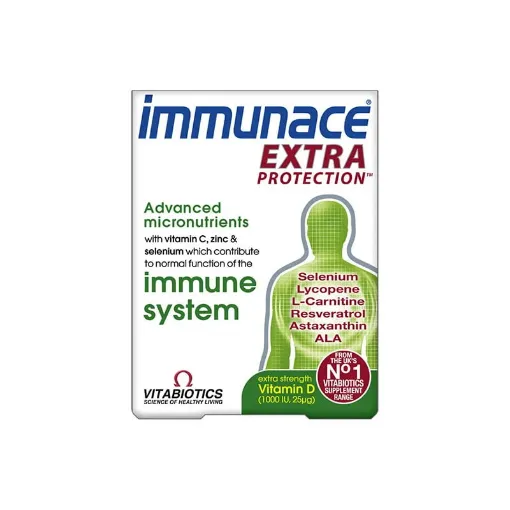 Picture of Vitabiotics Immunace Extra Protection – 30 Tablets