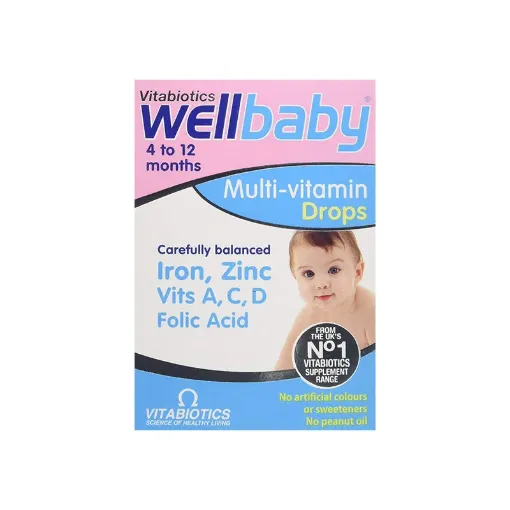 Picture of Vitabiotics Wellbaby Multi-Vitamin Drops- 30ml