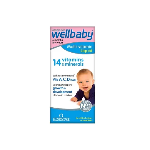 Picture of Vitabiotics Wellbaby Multi-Vitamin Liquid – 150ml