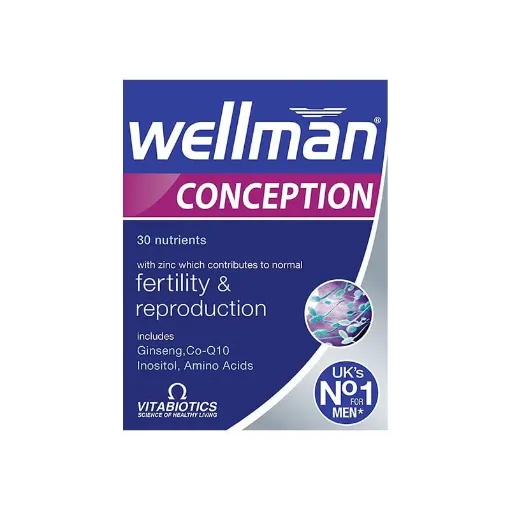 Picture of Vitabiotics Wellman Conception – 30 Tablets