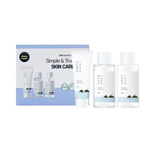 Picture of ROUND LAB On The Go Kit (Cleanser 40ml + Toner 50ml + Lotion 50ml)