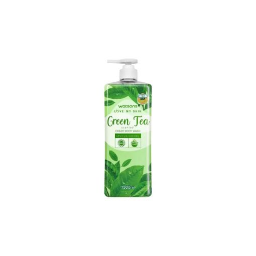 Picture of Watsons Love My Skin Green Tea Scented Gel Body Wash 1000ml