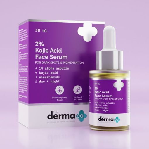 Picture of The Derma Co 2% Kojic Acid Face Serum with 1% Alpha Arbutin & Niacinamide 30ml