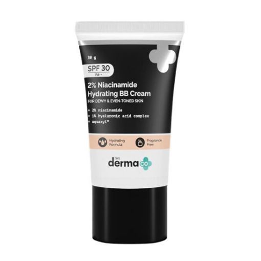 Picture of Derma co 2% Niacinamide Hydrating BB Cream with 1% Hyaluronic Acid Complex & Aquaxyl 30g