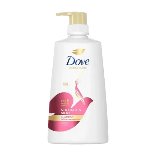 Picture of Dove Straight & Silky Shampoo 680ml