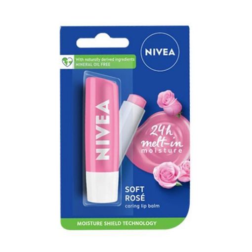 Picture of Nivea soft rose lip balm 4.8g