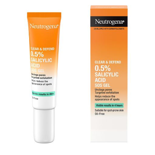 Picture of Neutrogena® Clear & Defend 0.5% Salicylic Acid SOS Gel