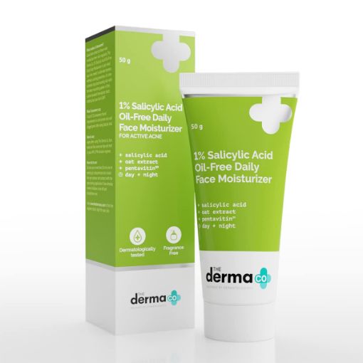 Picture of The Derma CO 1% Salicylic Acid Moisturizer Oil Free 50g