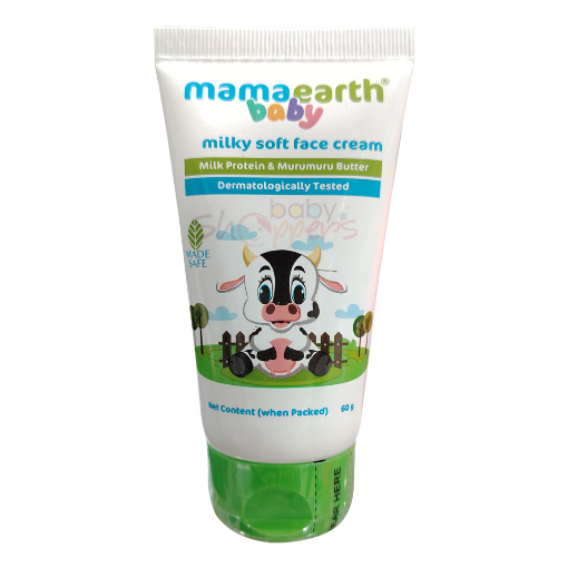 Picture of Mamaearth milky soft face cream with murumuru butter for babies (60ml)