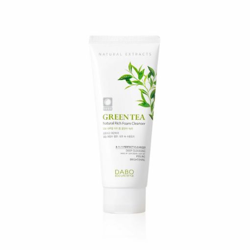 Picture of Dabo Natural Rich Foam Cleanser Green Tea 180ml