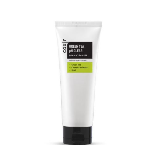 Picture of coxir Green Tea pH Clear Foam Cleanser 150ml