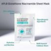 Picture of APLB Glutathione Niacinamide Sheet Mask 25ml