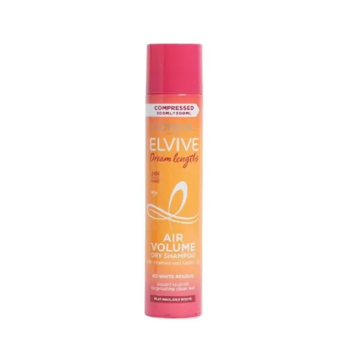 Loreal Paris Elvive Dream Length Air Volume Dry Shampoo with Vitamins & Castor Oil 200ml