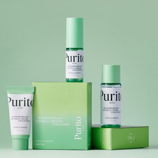 Purito Seoul Wonder Releaf Centella Mini Kit Unscented