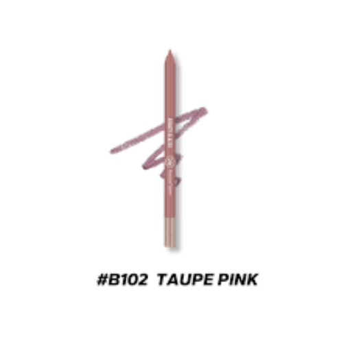 BEAUTY GLAZED WATERPROOF & LONG LASTING LIP LINER B102 Taupe Pink