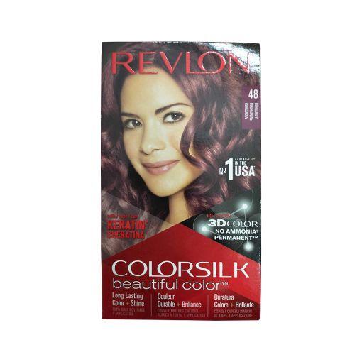 Revlon ColorSilk Beautiful Color, 48 Burgundy