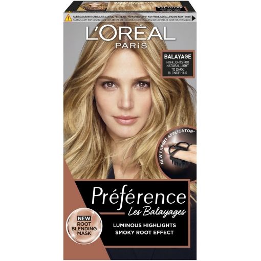 LOreal Paris Preference Les Balayages Highlights for Natural Dark Blonde to Light Brown Hair