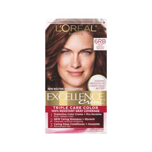 LOreal Paris Excellence Creme Permanent Hair Color 6RB ...